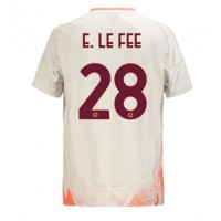 Camiseta AS Roma Enzo Le Fee #28 Segunda Equipación Replica 2024-25 mangas cortas